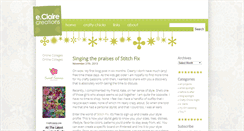 Desktop Screenshot of eclairecreations.com